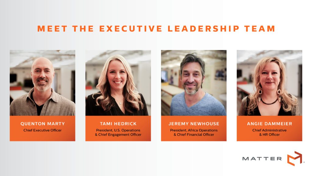 MATTER Executive Leadership